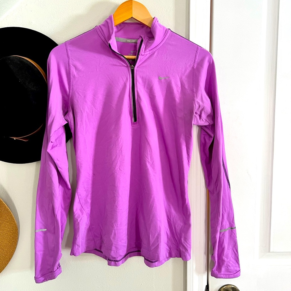 Nike dri fit pullover running top